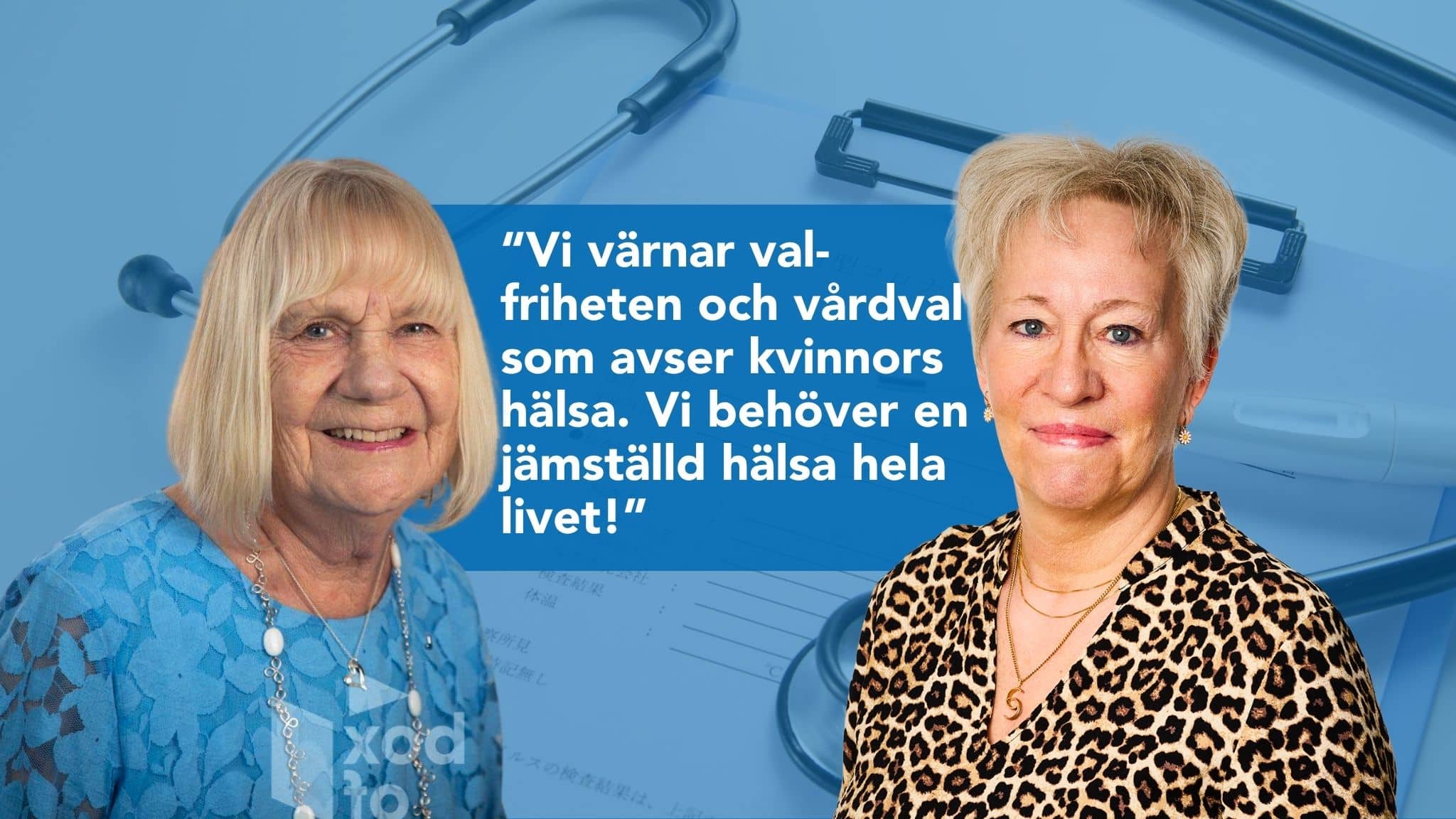 Birgitta Åkerberg (L) och Margaretha Lundell (L)