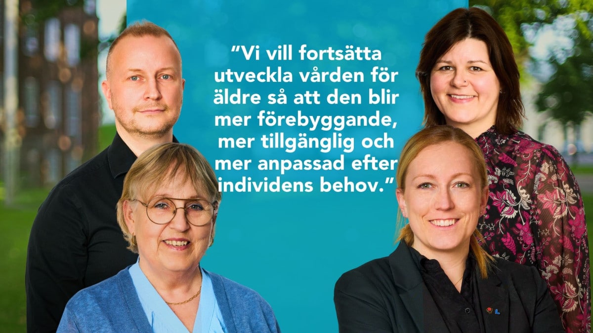 Lina Ekengren (L), Karin Andersson (L), Richard Fallqvist (L), Liane Blom (L).